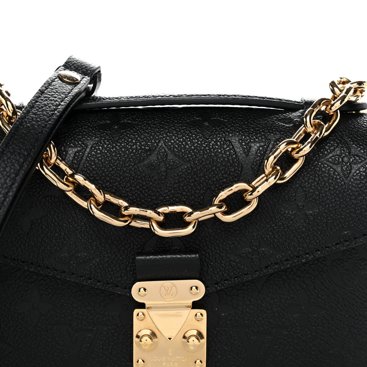 Louis Vuitton Empreinte Pochette Metis East West Black