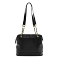 Chanel Caviar Triple CC Shoulder Bag Black