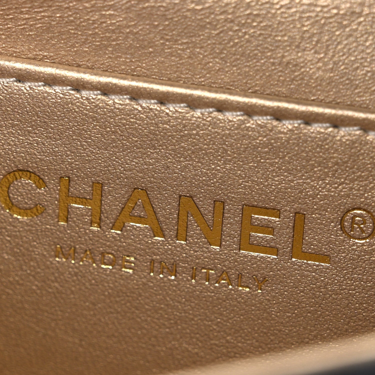 Chanel Lambskin Quilted Chic Pearls Flap Black