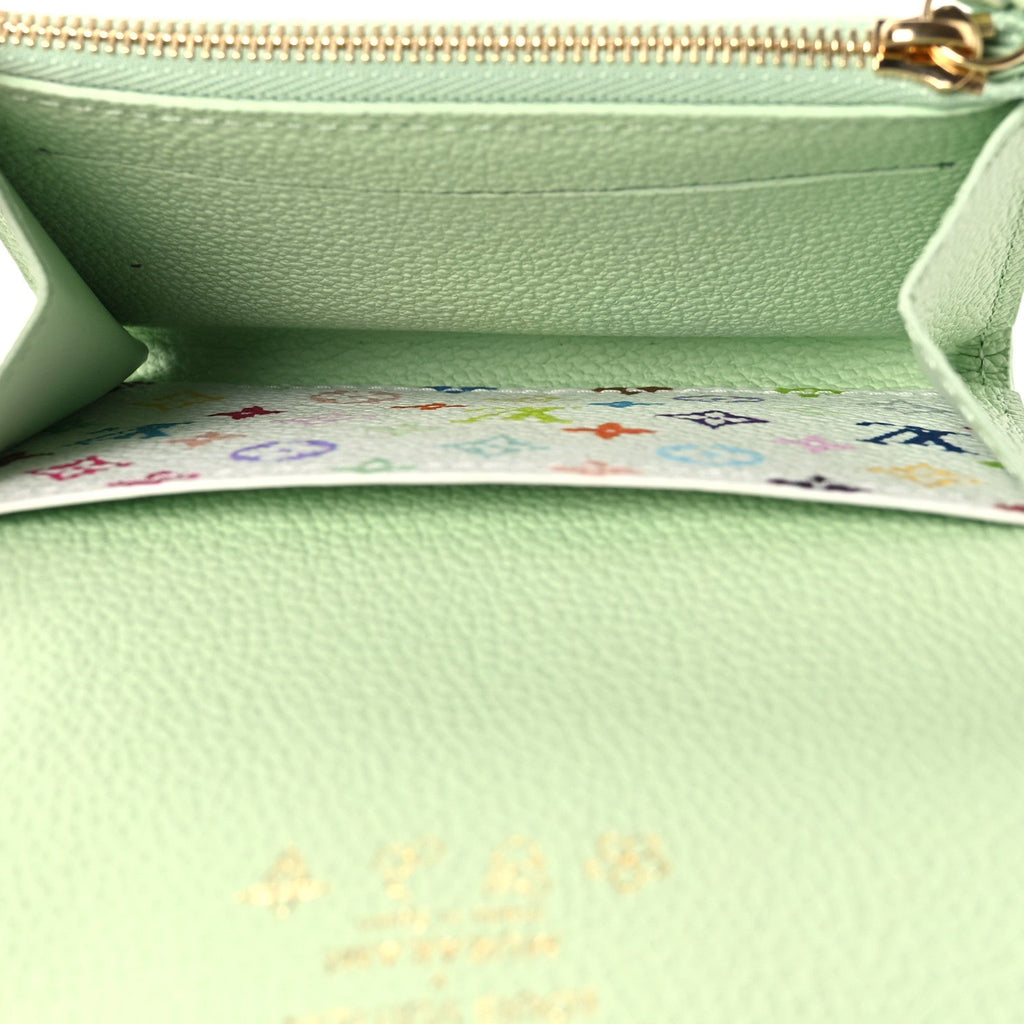 Louis Vuitton X TM Empreinte Monogram Rosalie Coin Purse Green Tea