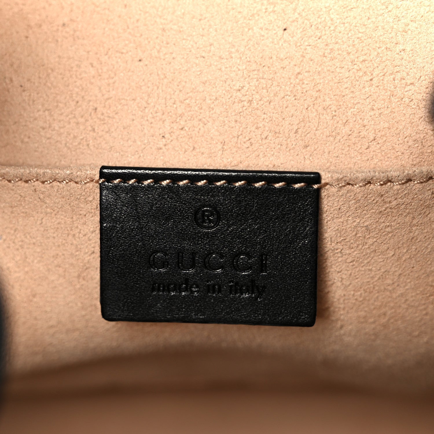 Gucci Calfskin Matelasse GG Marmont Flap Backpack Black