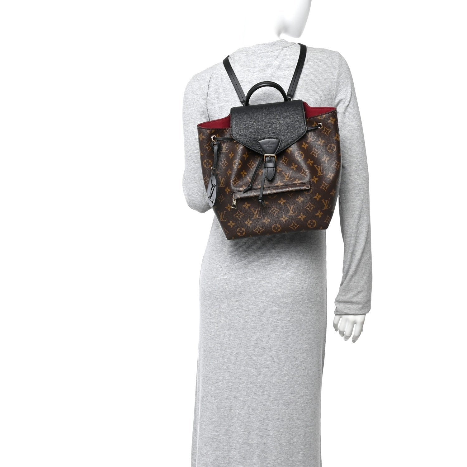 Louis Vuitton Monogram Montsouris PM Black