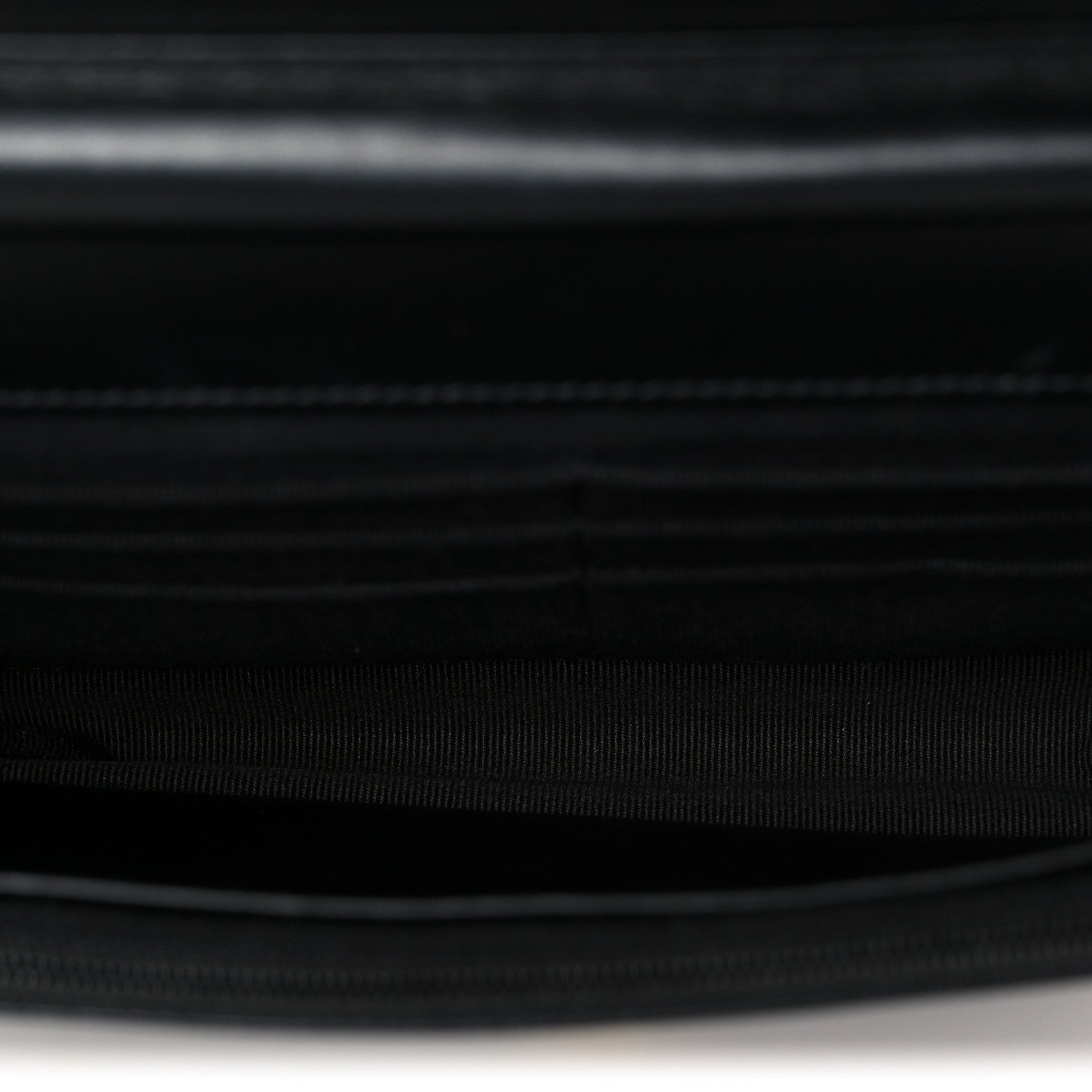Chanel Caviar Quilted Boy Wallet On Chain WOC Black