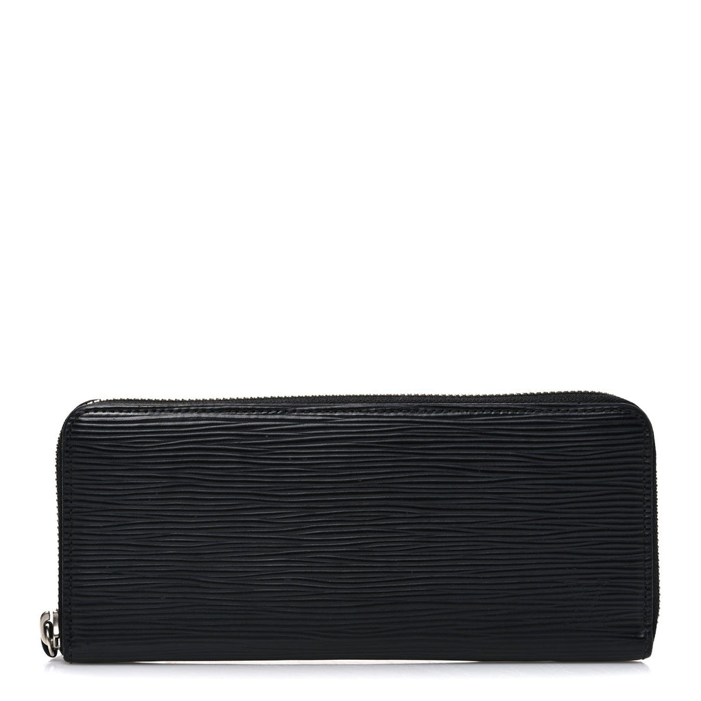 Louis Vuitton Epi Clemence Wallet Black