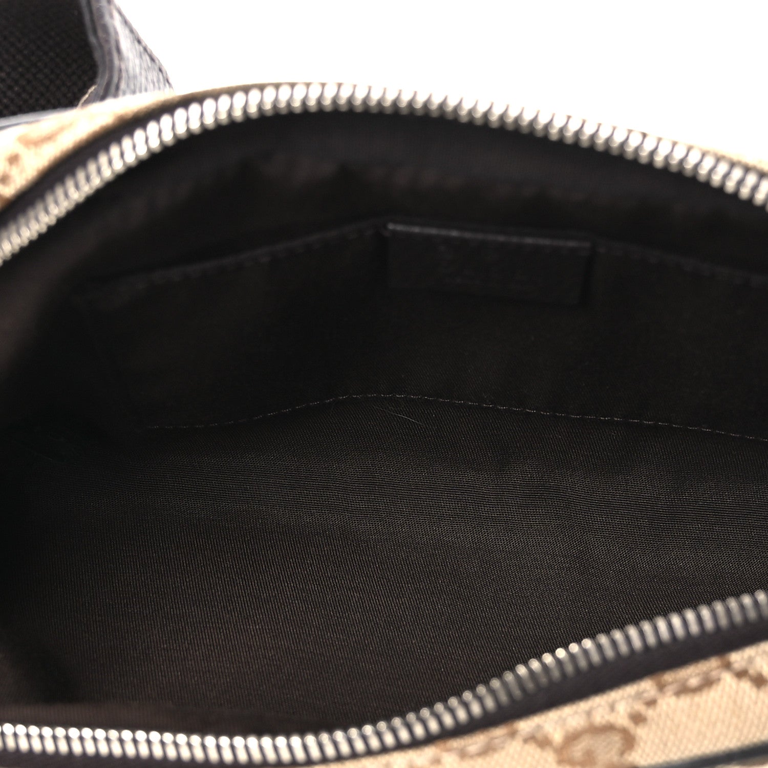 Gucci Monogram Belt Bag Dark Brown