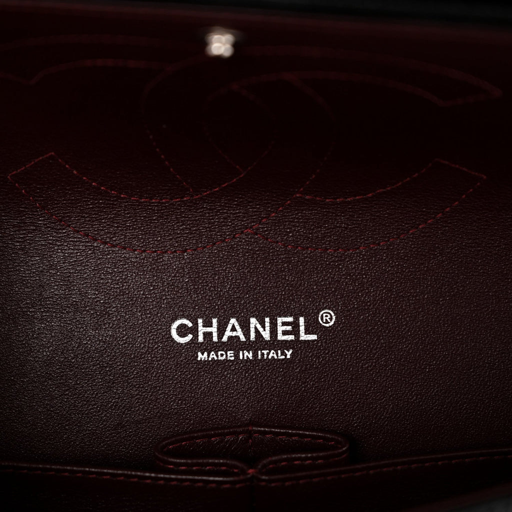 Chanel Caviar Quilted Jumbo Double Flap Black