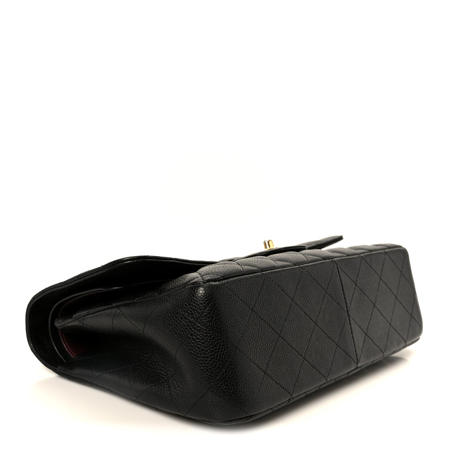Chanel Caviar Quilted Jumbo Double Flap Black