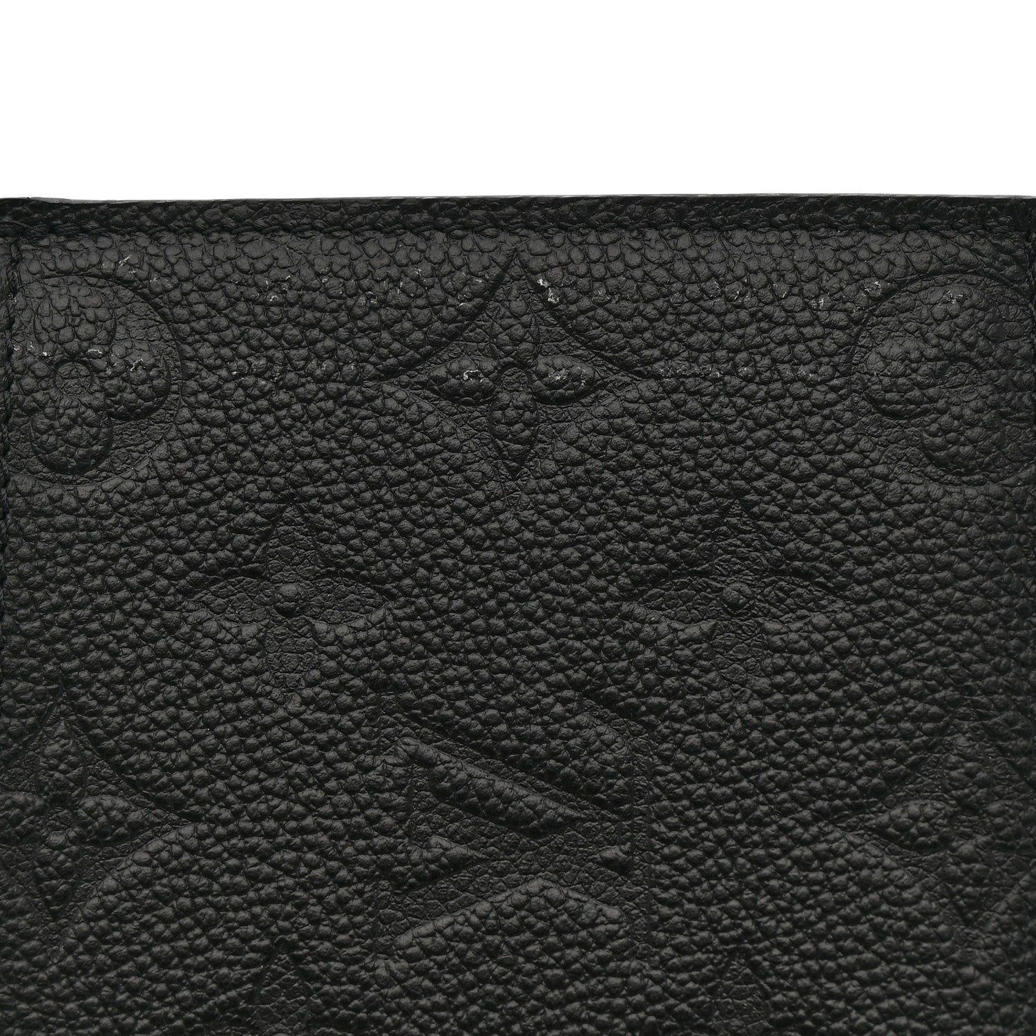 Louis Vuitton Empreinte Pochette Felicie Chain Wallet Black