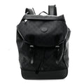 Gucci GG Supreme Monogram Azalea Calfskin Medium Retro Interlocking G Backpack Black