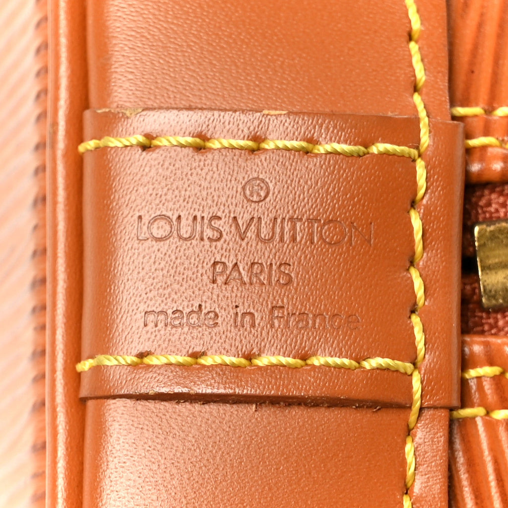 Louis Vuitton Epi Alma PM Cipango