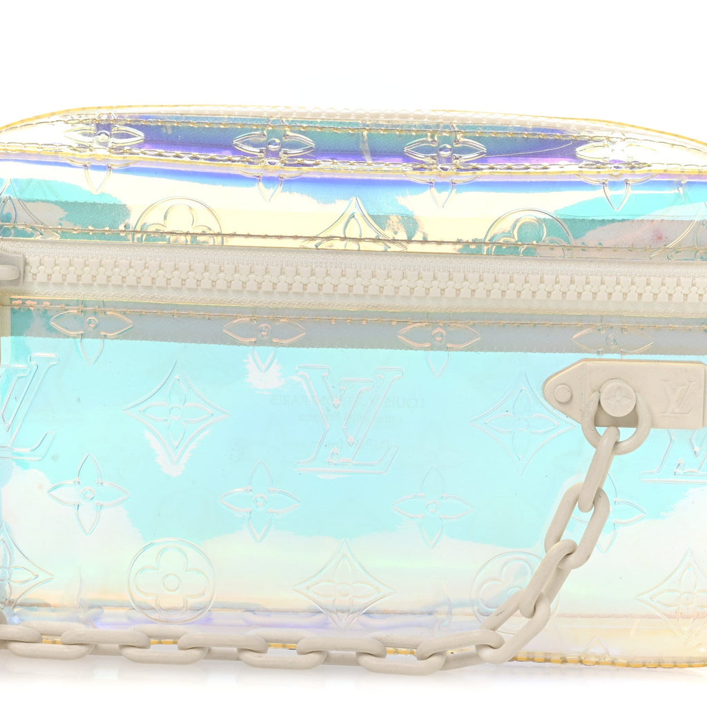 Louis Vuitton PVC Monogram Pochette Volga Iridescent Prism