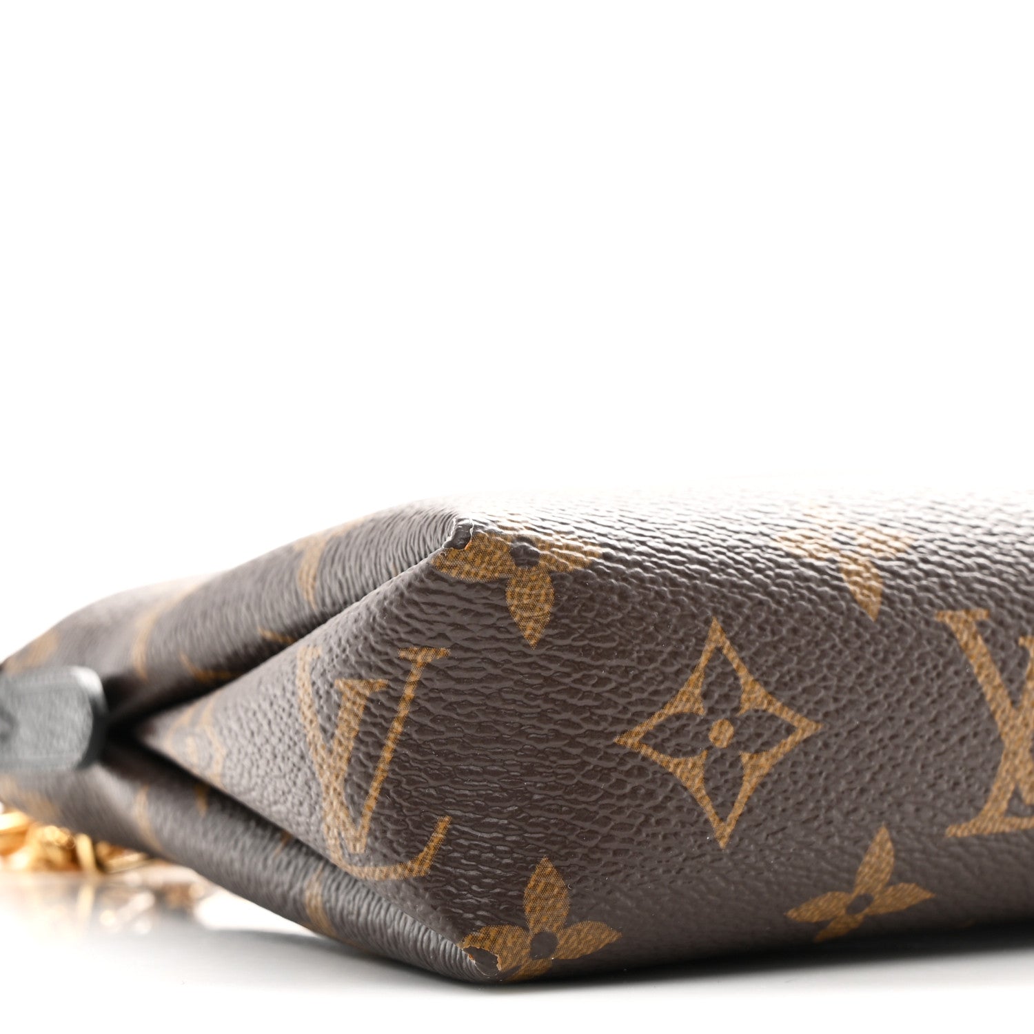 Louis Vuitton Monogram Pallas Clutch Black
