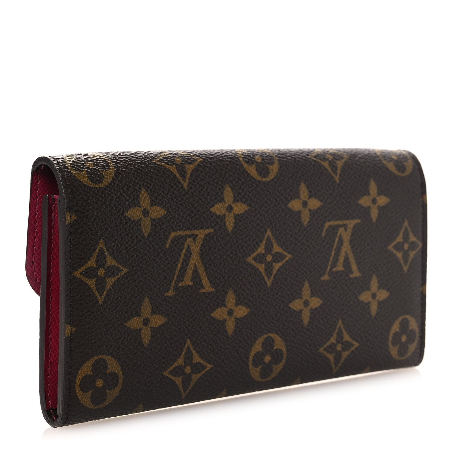 Louis Vuitton Monogram Emilie Wallet Fuchsia