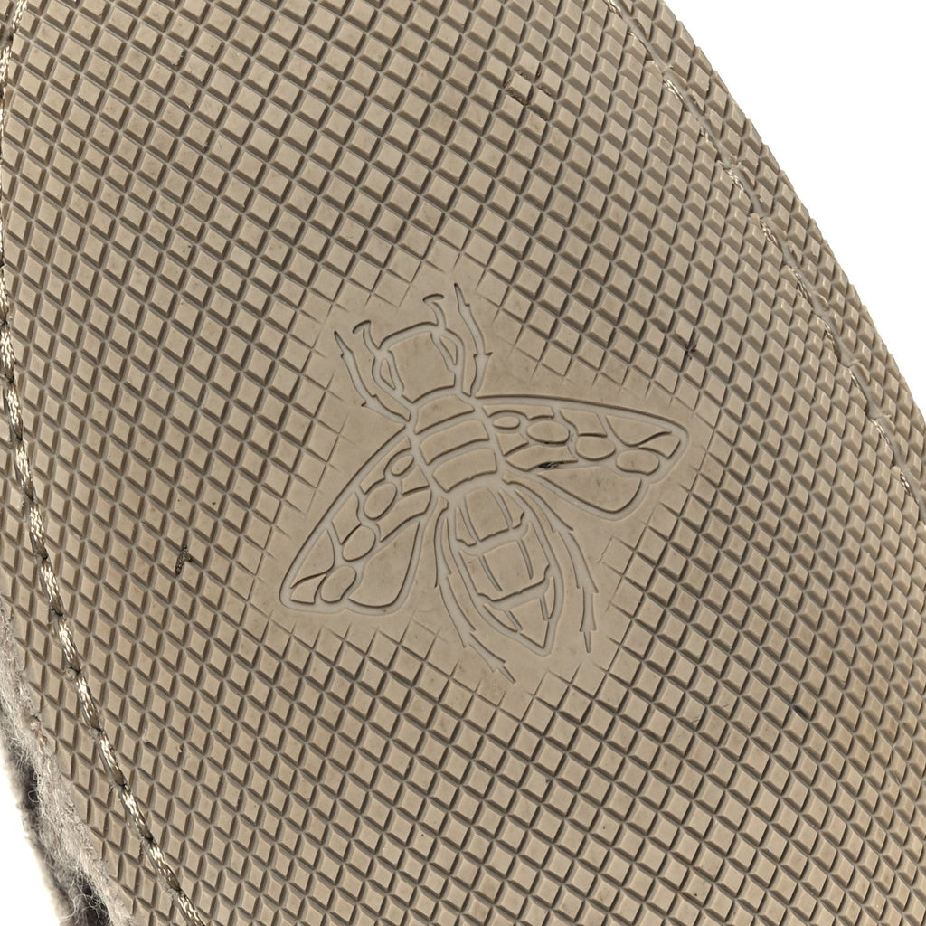 Gucci Covered Wool GG Monogram Mens Fria Horsebit Loafers 9 Beige Ebony Black Butterscotch