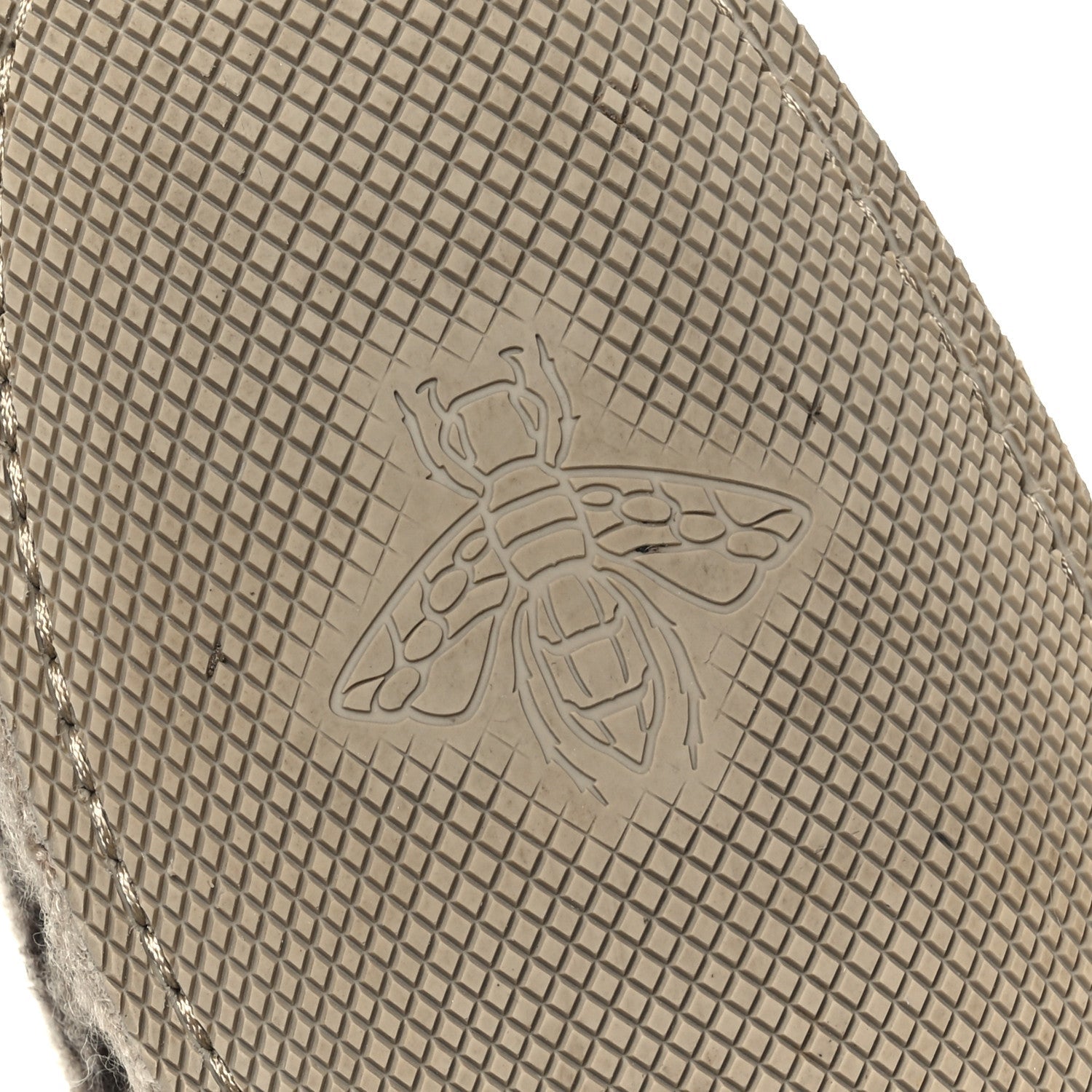 Gucci Covered Wool GG Monogram Mens Fria Horsebit Loafers 9 Beige Ebony Black Butterscotch