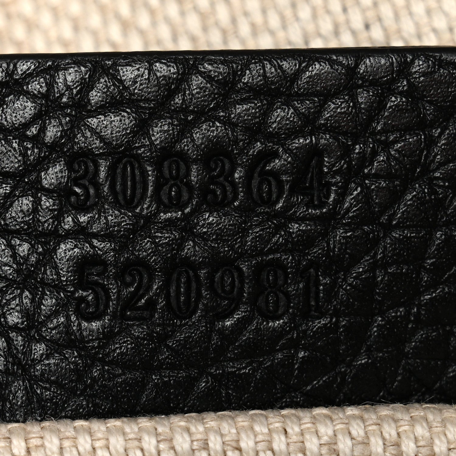 Gucci Pebbled Calfskin Small Soho Disco Bag Black