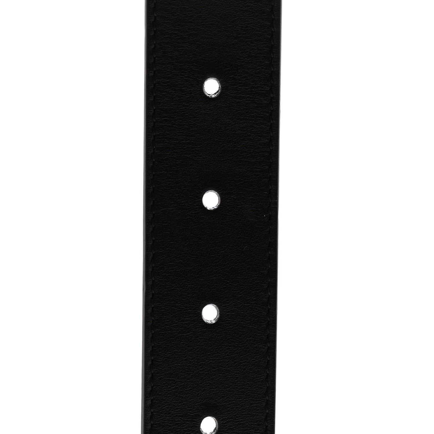 Gucci Calfskin Double G 30mm Belt 80 32 Black