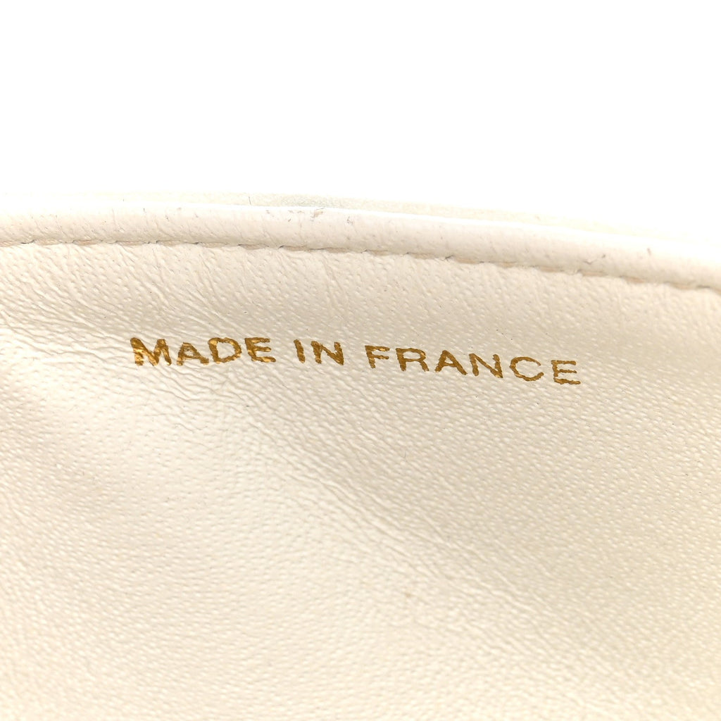 Chanel Caviar Quilted Medium Double Flap White