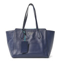 Gucci Dollar Calfskin Small Swing Tote Classic Marine Deep Cobalt