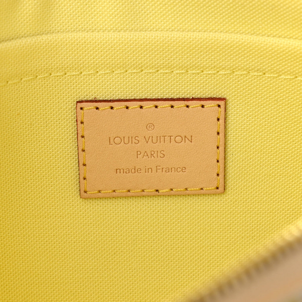 Louis Vuitton Damier Giant Neverfull MM Pochette Peach