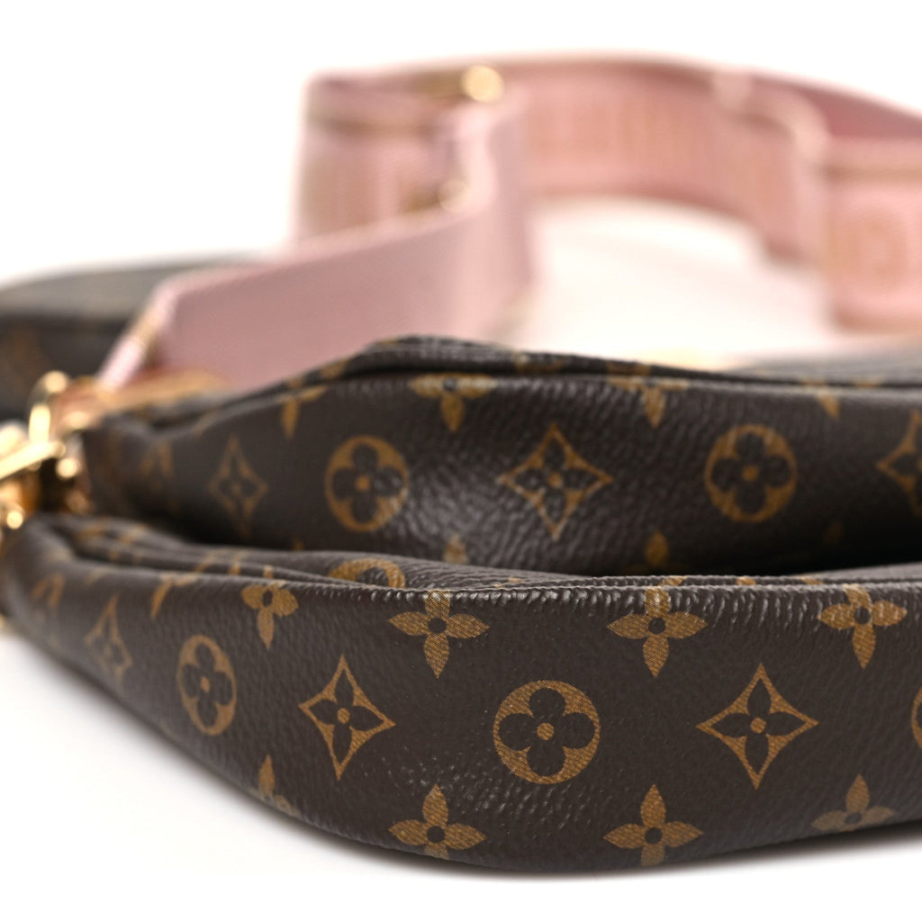 Louis Vuitton Monogram Multi Pochette Accessories Rose Clair
