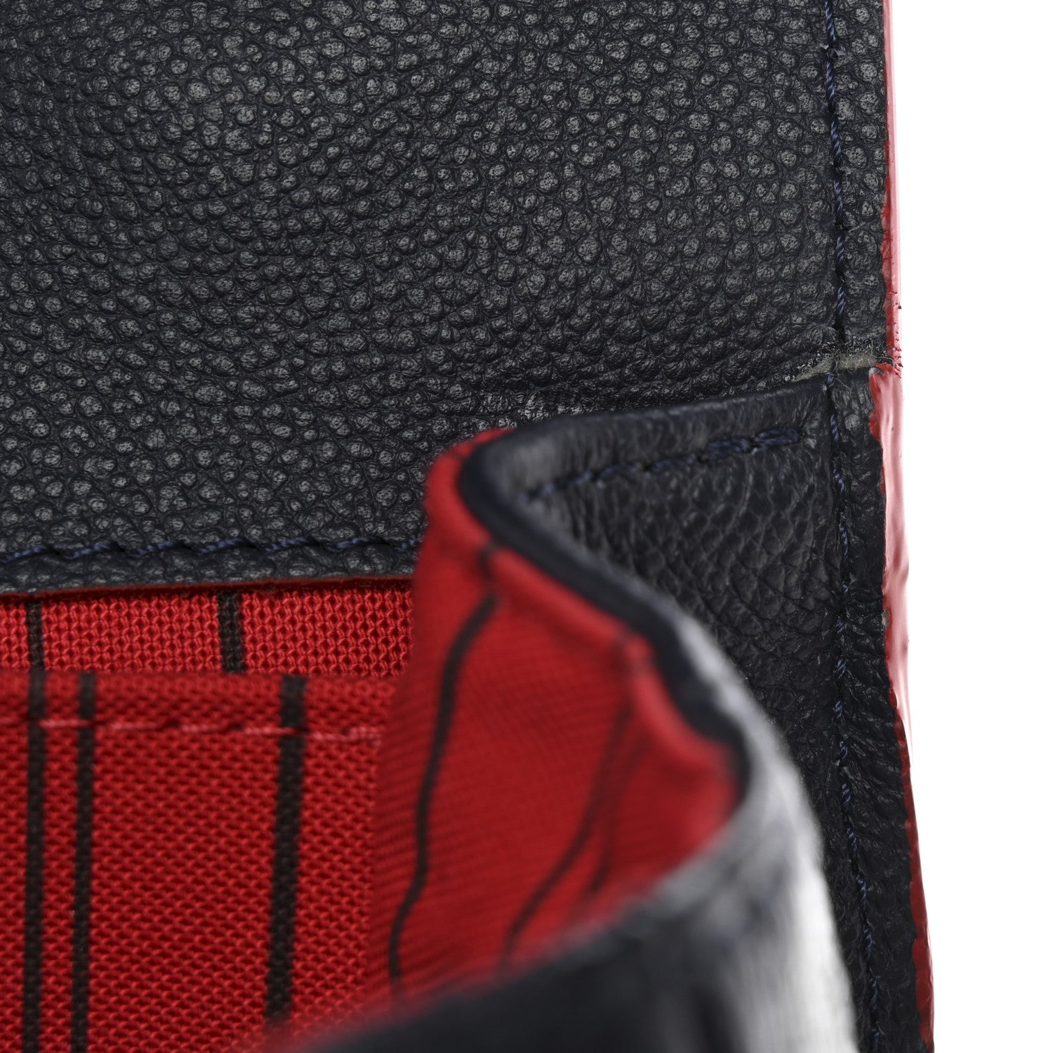 Louis Vuitton Empreinte Pochette Metis Marine Rouge