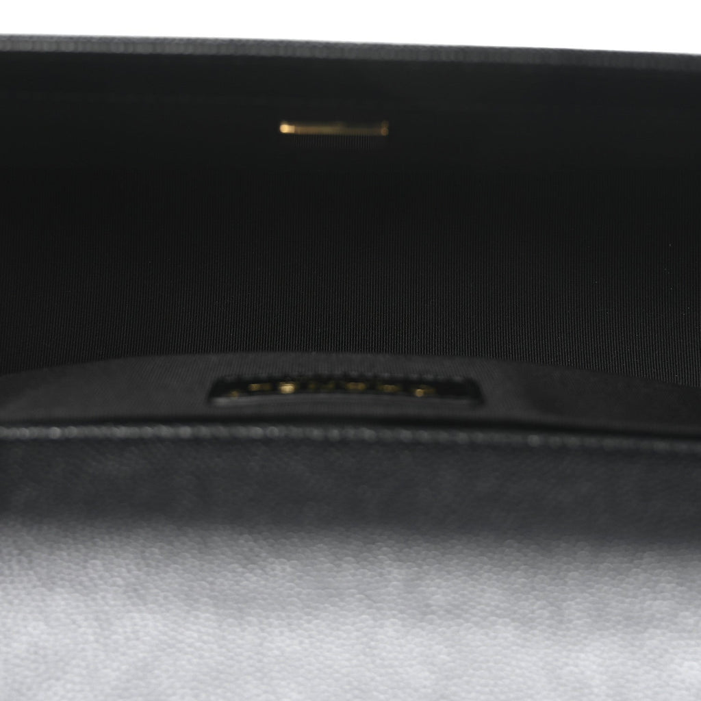 Chanel Caviar Quilted Medium Boy Flap Black