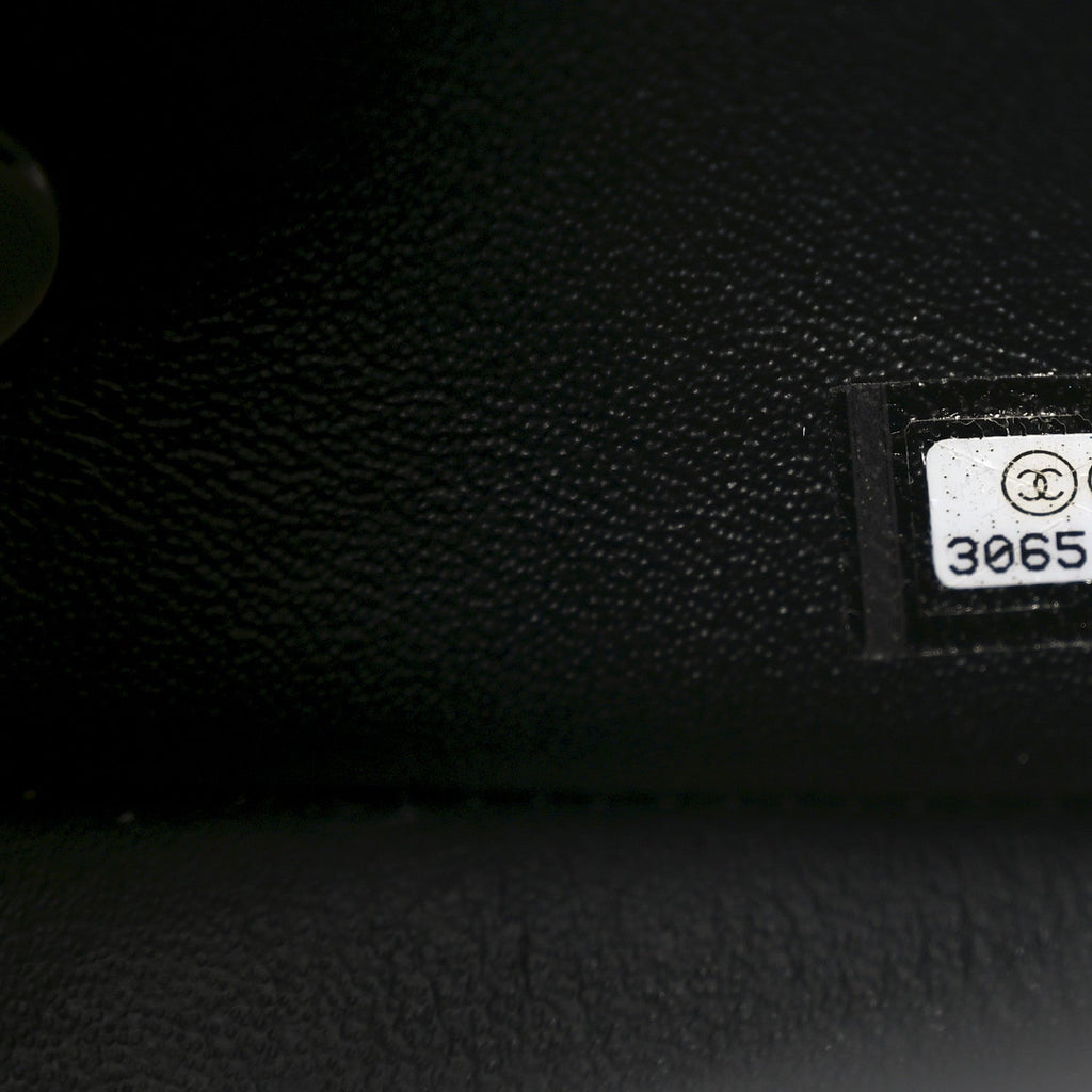 Chanel Lambskin Quilted Mini Square Flap Black