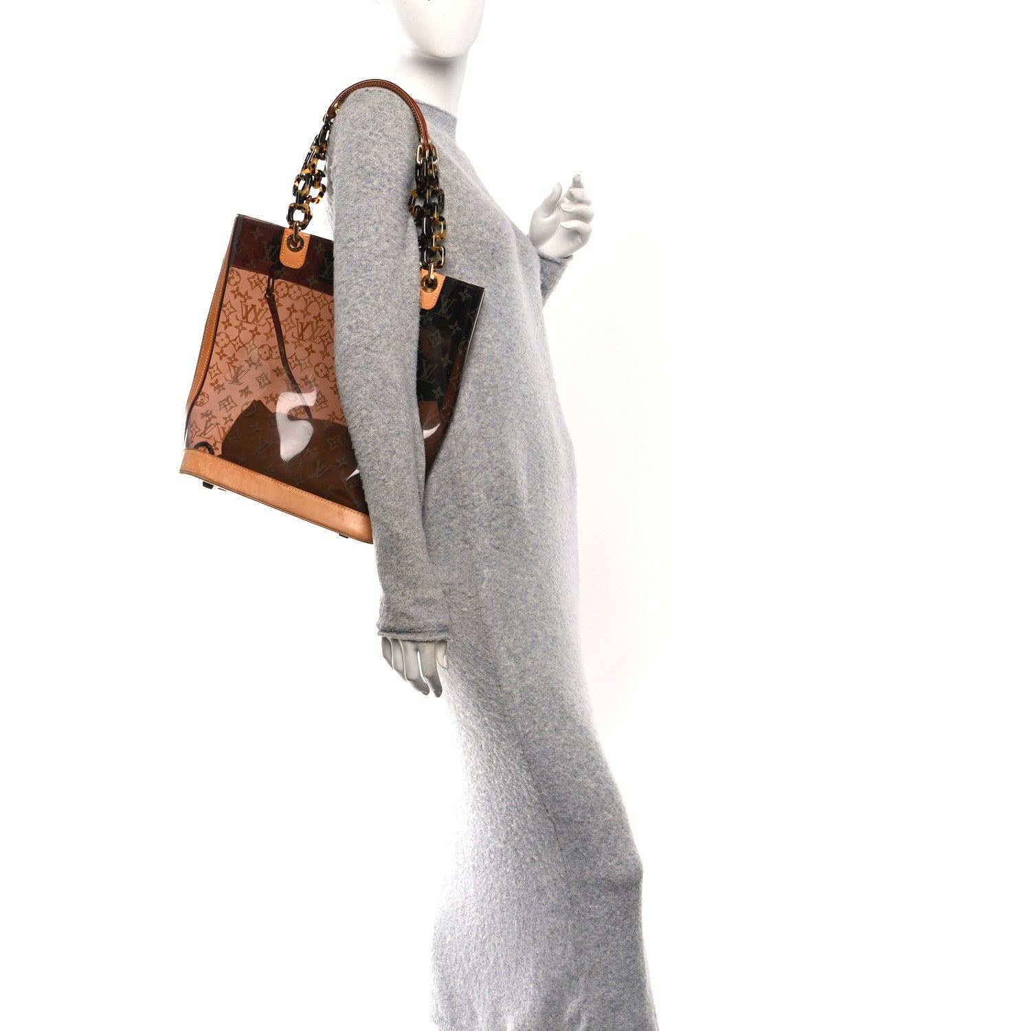 Louis Vuitton Vinyl Cabas Sac Ambre MM