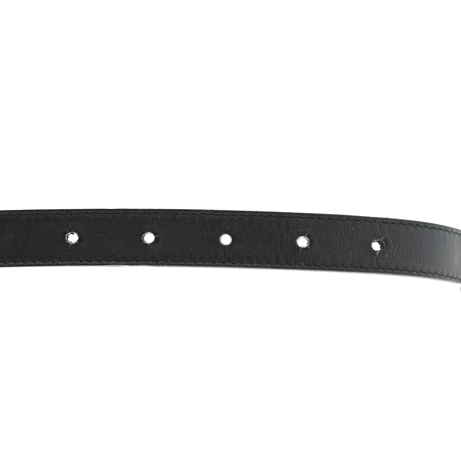 Gucci Calfskin Double G 20mm Belt 80 32 Black