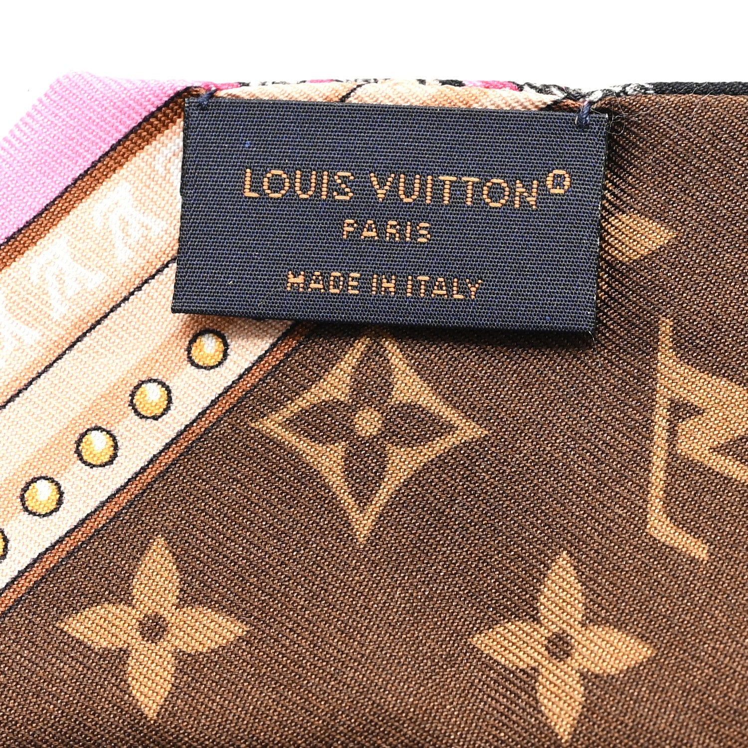 Louis Vuitton Silk Ultimate Monogram BB Bandeau Black