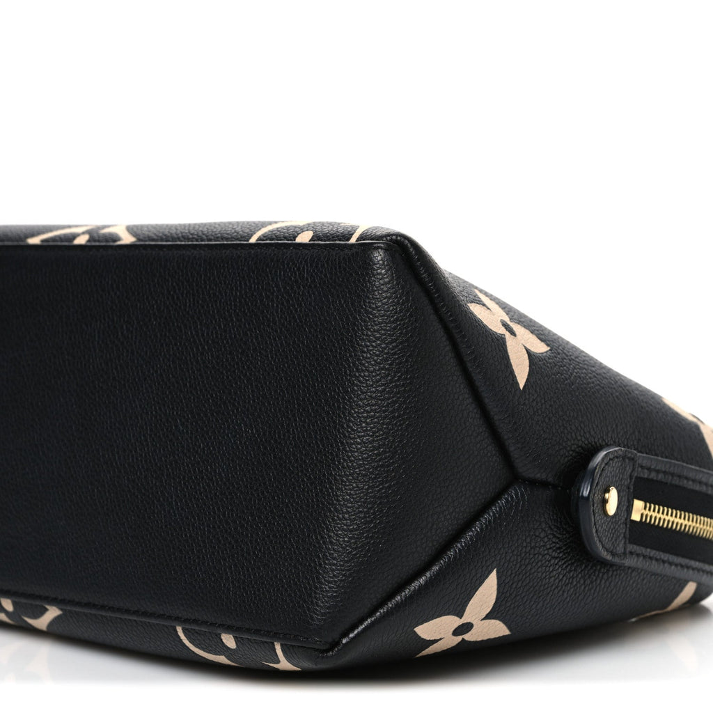 Louis Vuitton Empreinte Monogram Giant Petit Palais Black Beige