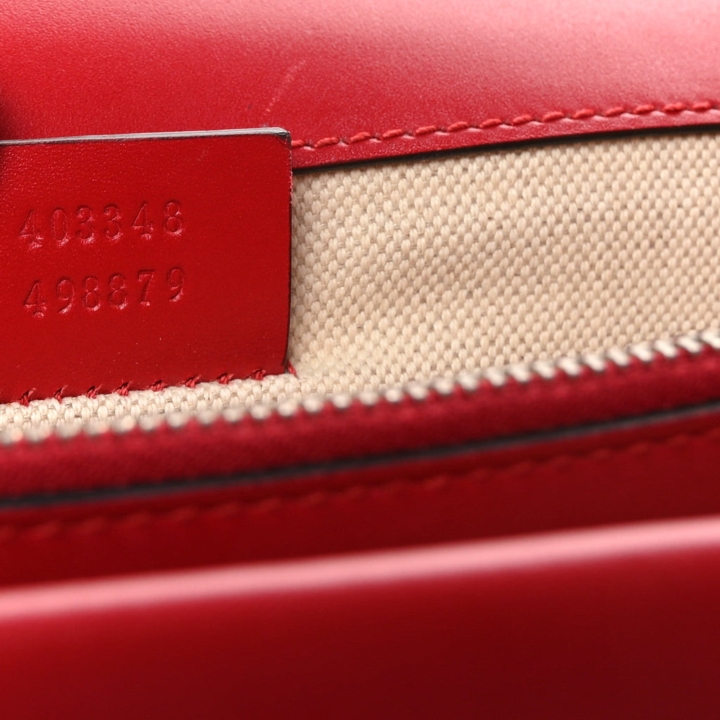 Gucci Calfskin Chinese New Year Medium Dionysus Shoulder Bag Hibiscus Red