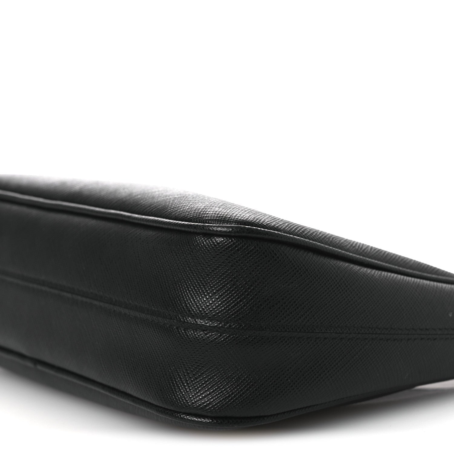 Prada Saffiano Lux Re-Edition 2005 Shoulder Bag Black