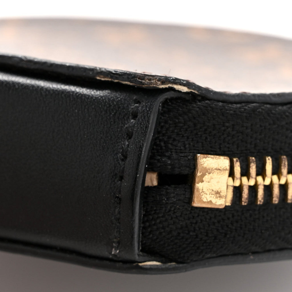 Louis Vuitton Calfskin Monogram Micro Boite Chapeau Black