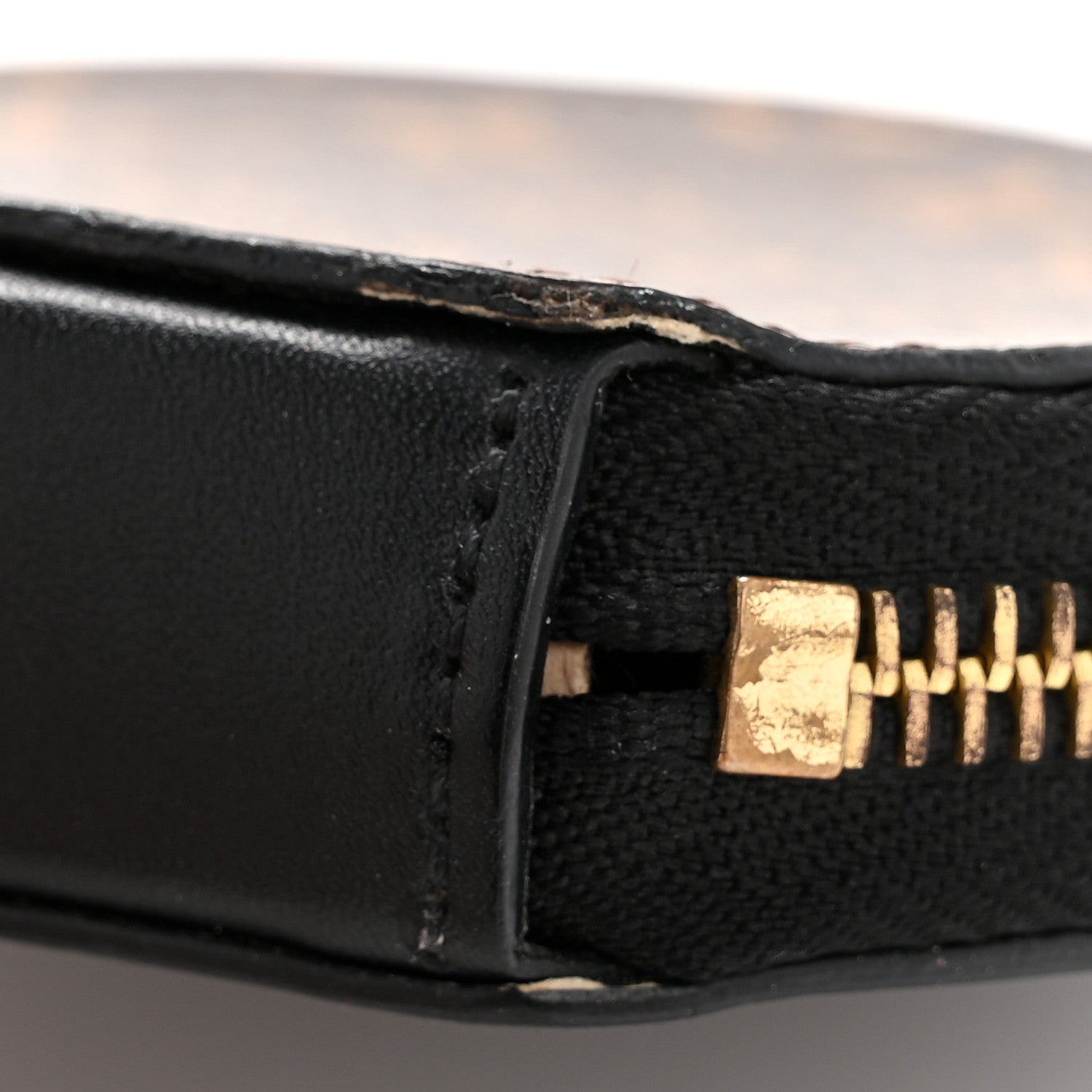Louis Vuitton Calfskin Monogram Micro Boite Chapeau Black