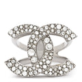Metal Crystal Palais Garnier Ring 52 6 Silver