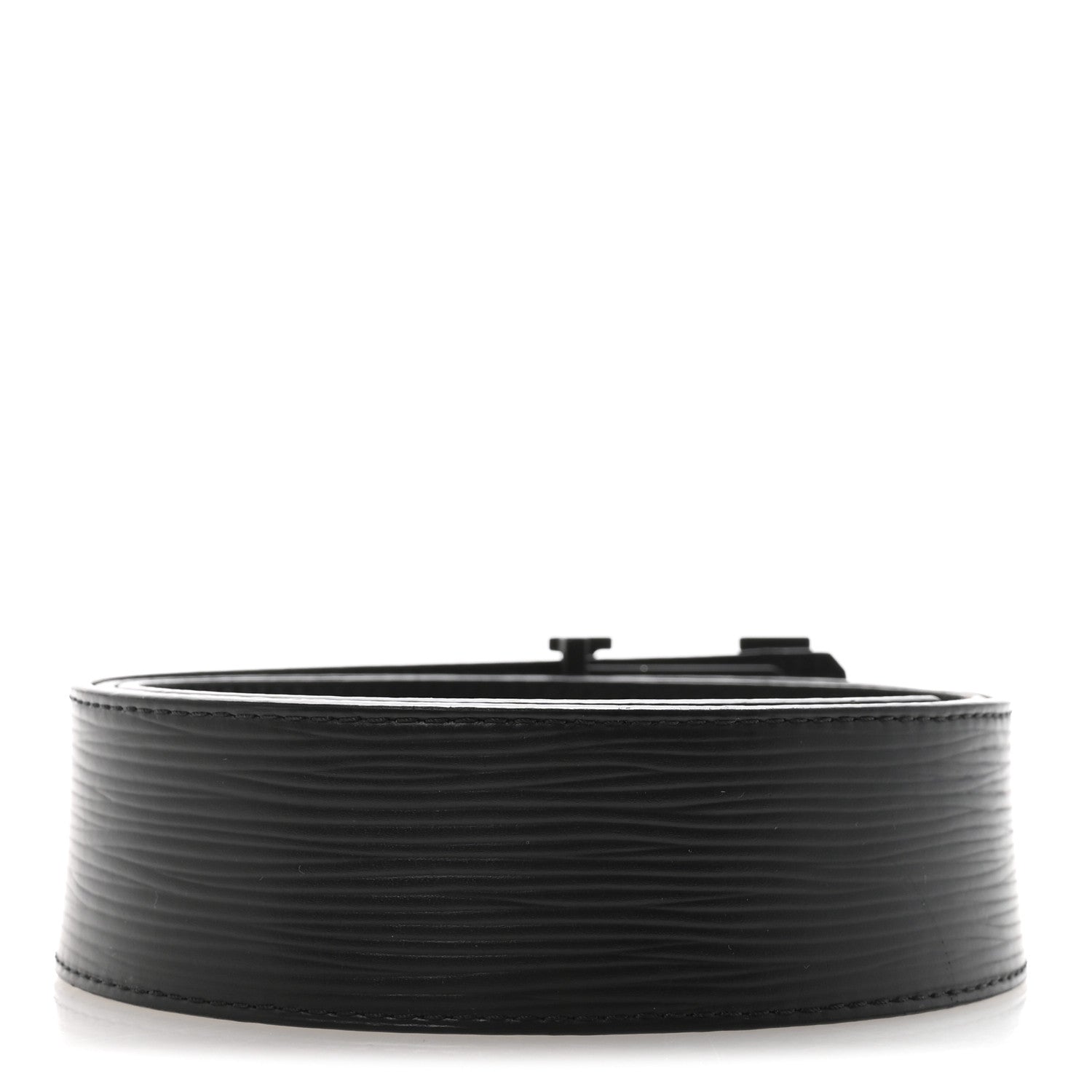 Louis Vuitton Epi LV Initiales Belt 90 36 Black