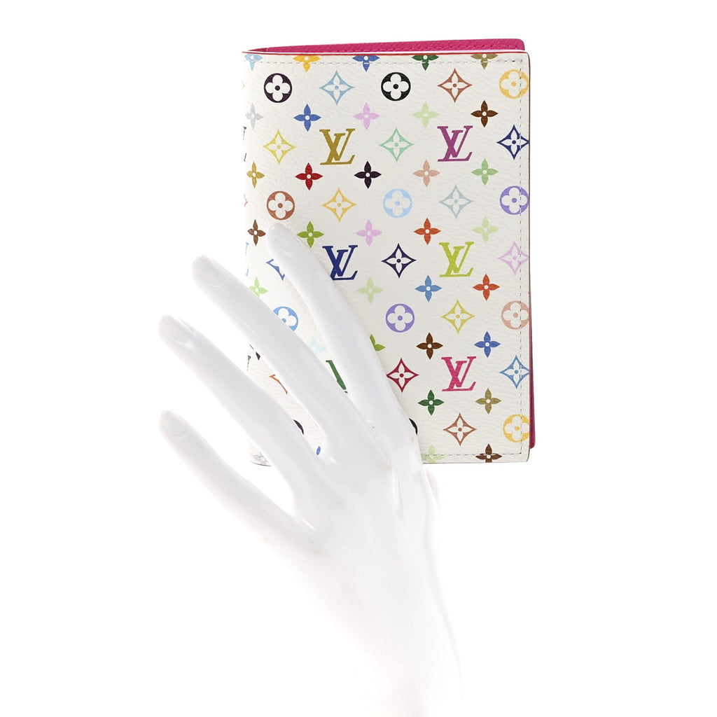 Louis Vuitton LV X TM Monogram Multicolor Passport Cover White