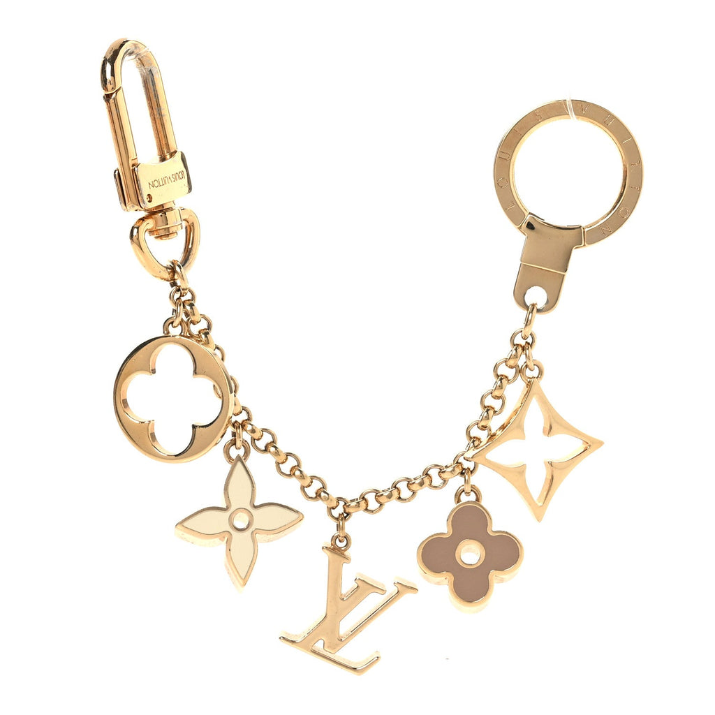 Louis Vuitton Fleur De Monogram Bag Charm Chain