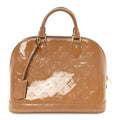 Louis Vuitton Vernis Alma PM Rose Velours