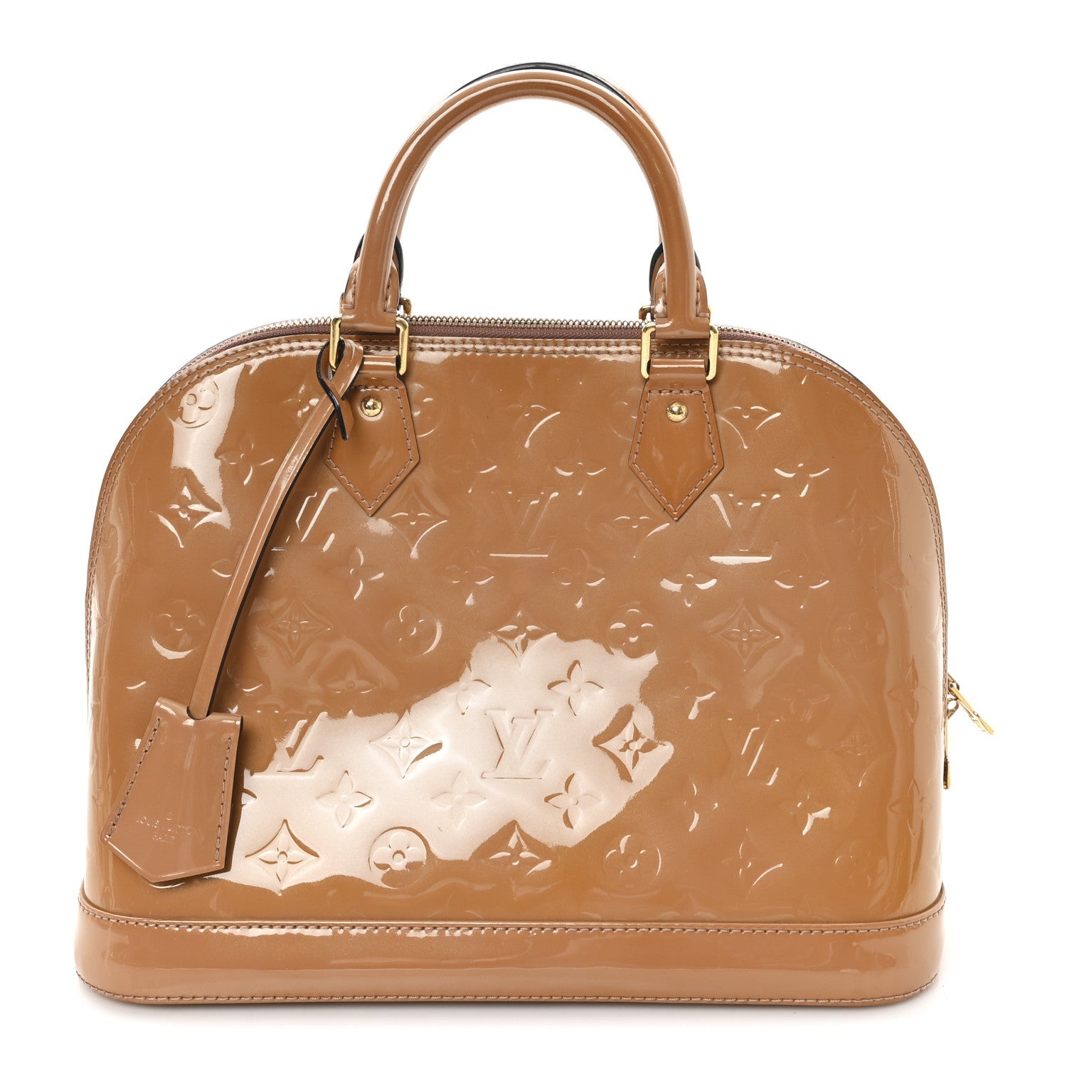 Louis Vuitton Vernis Alma PM Rose Velours