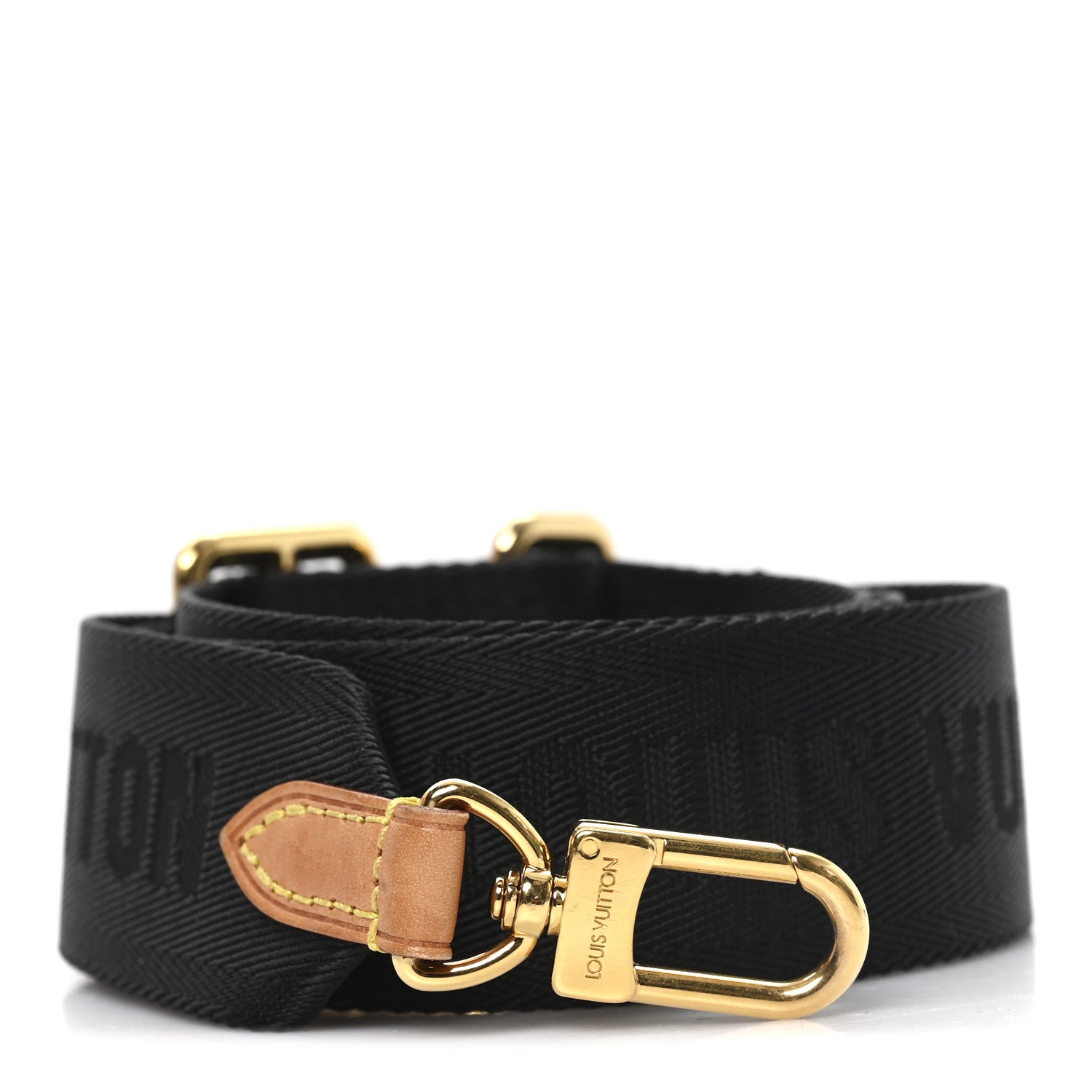 Louis Vuitton Monogram Multi Pochette Accessories Bandouliere Shoulder Strap Black