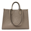 Louis Vuitton Empreinte Monogram Giant Onthego MM Tourterelle