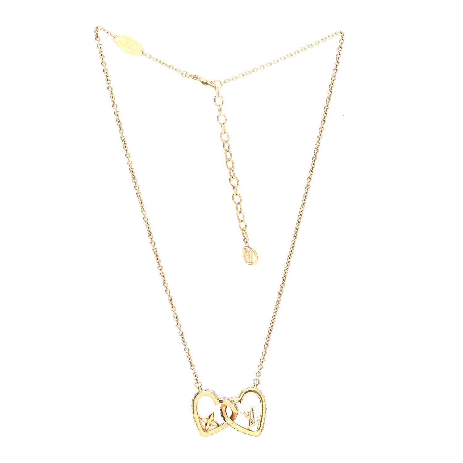 Louis Vuitton My LV Love Heart Necklace