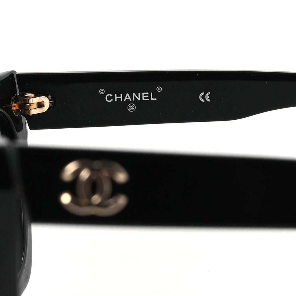 Acetate Cat Eye Sunglasses 01943 Black