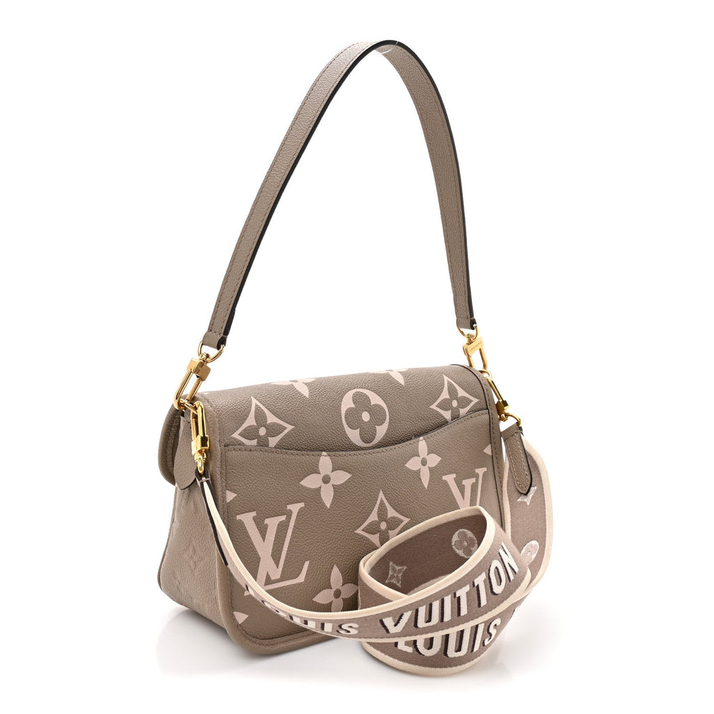 Louis Vuitton Empreinte Monogram Giant Diane Tourterelle Creme