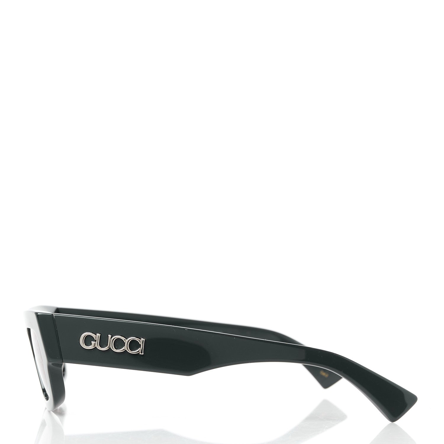 Gucci Acetate Rectangular Frame Sunglasses GG1838S Dark Grey