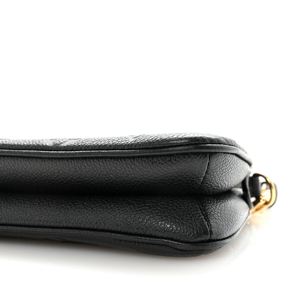 Louis Vuitton Empreinte Monogram Liv Pochette Black