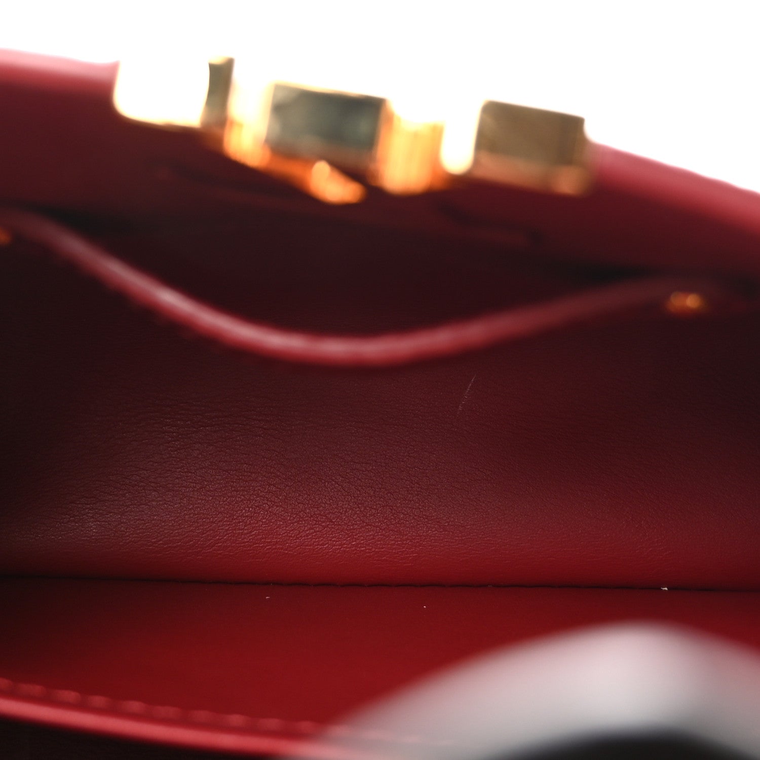 Louis Vuitton Taurillon Snakeskin Mini Capucines Burgundy